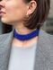 Braided lariat harness in blue 637 photo 2