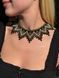 "Anna" black with white and gold pattern 944 photo 1