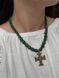 Necklace "Forest Silence" made of natural stones 679 photo 4