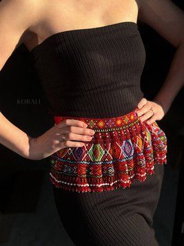 Kryza "Malva" (18.5 cm) red 542 photo