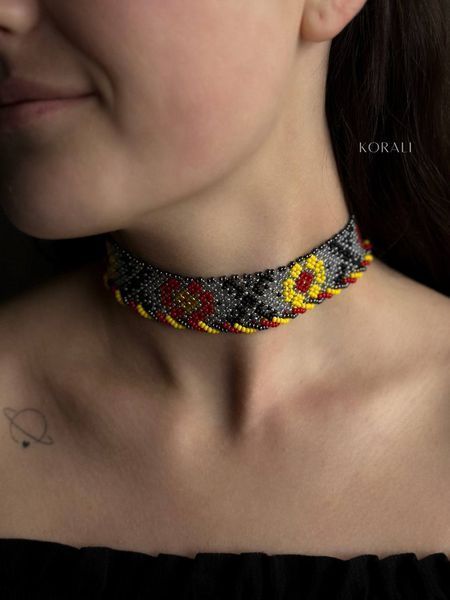 Silyanka "Rose" with a yellow pattern 403 photo