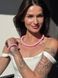 Set "Marevo" harness and bracelet pink 873 photo 2