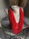 Necklace "Coral" red 101 photo 8