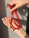 Necklace "Flowering Soul" red 2397 photo 4