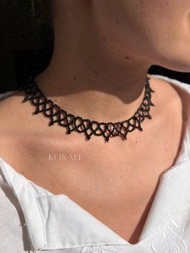 Syliyanka "Openwork tenderness" Black 2332 photo