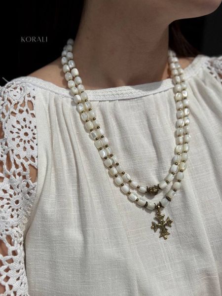 Necklace "Light of the Soul" made of natural stones 682 photo