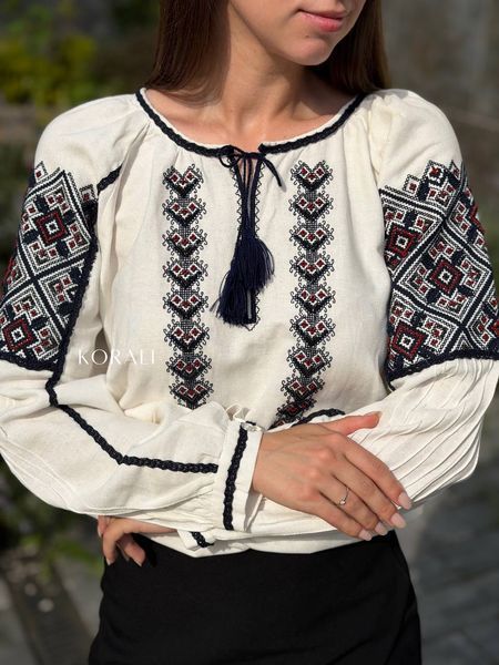 Women's embroidery with beads "Melody of Love" 2499 photo