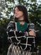 "Motanka" jewelry set in green and gold colors 2545 photo 6