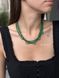 Necklace "Flowering Soul" green 2398 photo 1