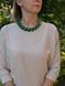 Necklace "Shine" green 759 photo 2