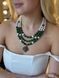 Natural stone necklace "Flower of the field" 2151 photo 3