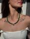Necklace "Forest Silence" with brass pendant 874 photo 3