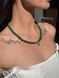 Necklace "Forest Silence" with brass pendant 874 photo 1