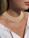 Silyanka "Tsvit ternu" white with milky patterns 2357 photo 2