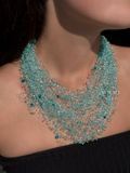 Necklace "Air" turquoise 162 photo
