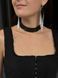 A set of black amulet "Amulets" and earrings 243 photo 1