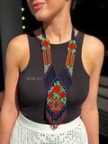 Necklace "Ruzha" blue 2503 photo