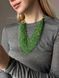 Necklace "Air" bright green 762 photo 1