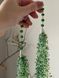 Necklace "Air" bright green 762 photo 4