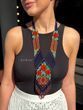 Necklace "Ruzha" blue