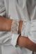 Set "Rose Blossom" ribbon necklace and bracelet 131-2 photo 4