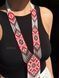 Necklace "Valeriya" red and white 2504 photo 3