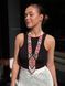 Necklace "Valeriya" red and white 2504 photo 1