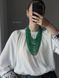 Necklace "Corals" green from Czech beads 844 photo 4