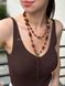 "Honey Glow" necklace made of natural stones 2304 photo 3