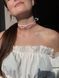 "Divotsvit" ribbon necklace with red accents 52 photo 7