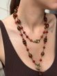 "Honey Glow" necklace made of natural stones 2304 photo