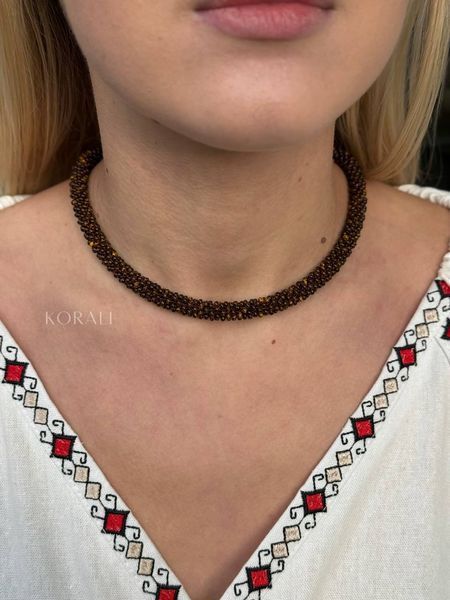 Necklace "Astoria" brown 2007 photo