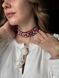 Ribbon necklace "Marichka" 435 photo 2