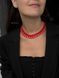 Silyanka "Marevo" red with transparent 284 photo 1