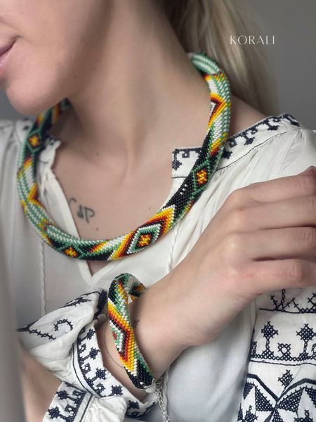 Bracelet-harness "Sun Mandala" 877 photo