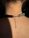 Necklace "Fate" black and white 2335 photo 4
