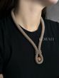Harness necklace "Marevo" with a pebble 2 photo