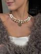 Necklace "Dawn" made of natural stones 2047 photo