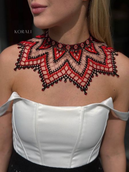 Crisis "Lily of the Valley" red and black 2361 photo