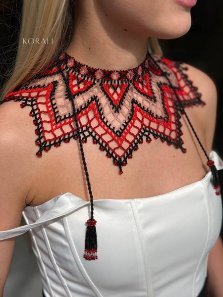 Crisis "Lily of the Valley" red and black 2361 photo