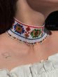 Silyanka "Sunny Color" white with colored pattern 799 photo
