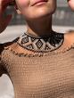 Silyanka "Stephania" beige-black 94 photo