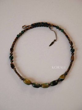 "Silence" Stone Choker 2551 photo