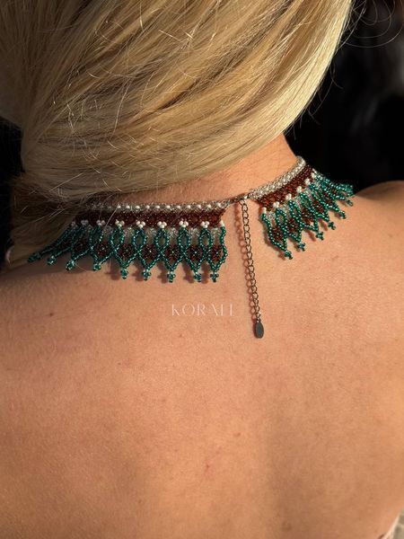 Silyanka "Terne Flower" green-brown color 1172 photo