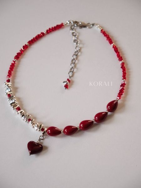 "Kiss" Stone Choker 2552 photo