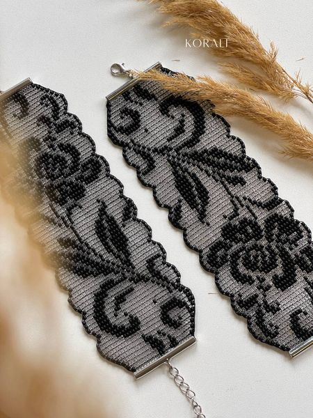 Bracelet "Mesh" black 731 photo