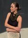 Set necklace "Carpathian Constellation" in black 2508 photo 5