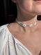 Silyanka "Pokutyanka" white with silver inclusions 588 photo 1
