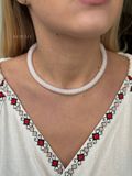 Necklace harness "Astoria" transparent 803 photo