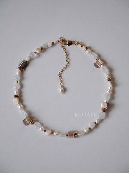 "Dawn" Stone Choker 2554 photo